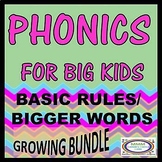 Phonics for Big Kids Growing Bundle