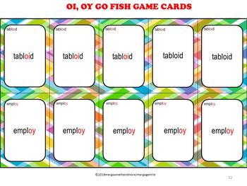 Phonics for Big Kids/ OI, OY Word Activities by Margo Gentile | TpT
