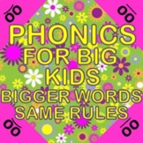 Phonics for Big Kids- oo, ew, ou, ue