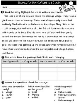 phonics for third grade bundle games passages and practice sheets