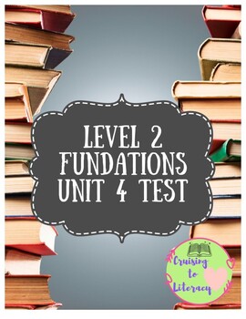 Preview of Phonics for Fun! Level 2, Unit 4 Pre-Test/Post