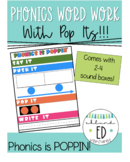 Phonics is POPPIN - Pop It Word Work - Hands On Literacy C