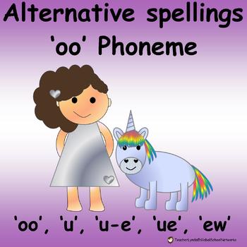 Preview of Phonics poem-alternative 'oo' spellings