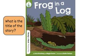Preview of Phonics -r (tr, gr, fr, br) | Frog in a Log