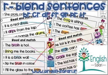 phonics reading r blends sentences by englishsafari tpt