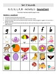 Phonics set 3 - G, O, U, L, F, B (Includes sounds from set