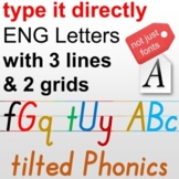 Phonics typeface, One button make Primary Sheet, Autoappea