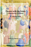 Phonics with the Saints - Palmer Manuscript Letter Tracing Cards