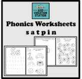 Phonics and letter formation bundle satpin