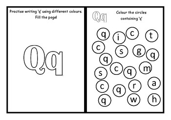 phonics worksheets x28 jolly phonics set 5 q w v y x z and j