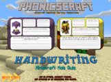 PhonicsCraft - Handwriting Minecraft Mob Quiz (Minecraft I