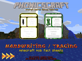 PhonicsCraft - Handwriting & Tracing Mob Fact Sheets (Mine