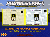 PhonicsCraft - Interactive Flashcards - Set 1-6 (Minecraft