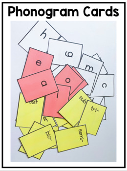 Preview of Phonogram Cards (Orton Gillingham Phonemes and Morphemes)