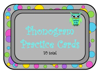 Preview of Spalding Phonogram Practice Cards