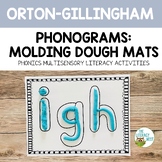 Phonograms: Molding Dough Mats | Orton-Gillingham Activiti