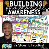 Phonological Awareness Activities: 1st Edition Science of Reading