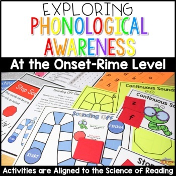 Preview of Phonological Awareness Activities | Onset & Rime Lessons | Science of Reading