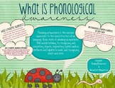 Phonological Awareness Activities Packet (K-1 Common Core)