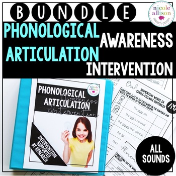 Preview of Phonological Awareness Articulation Intervention BUNDLE