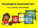 Phonological Awareness Bundle (Syllables, Rhyme, Phonemic 