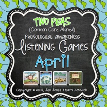 Preview of Phonological Awareness Curriculum: Text Based & Common Core-April {Set 2}