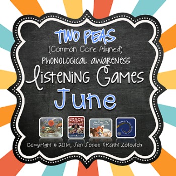 Preview of Phonological Awareness Curriculum: Text Based & Common Core-June {Set 2}