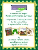 Phonological Awareness Curriculum: Text Based & Common Cor