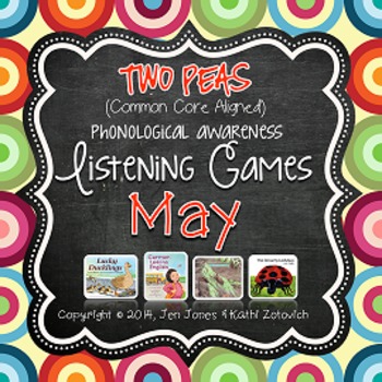 Preview of Phonological Awareness Curriculum: Text Based & Common Core-May {Set 2}