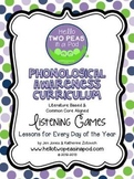 Phonological Awareness Curriculum: Text Based & Common Core - One Year Bundle