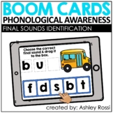 Phonological Awareness Activities Final Sounds Identificat