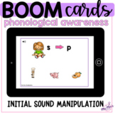 Phonological Awareness: Initial Sound Manipulation: Boom Cards