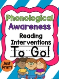 Phonological Awareness Intervention and Practice