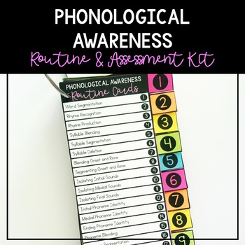 Preview of Phonological Awareness Kit