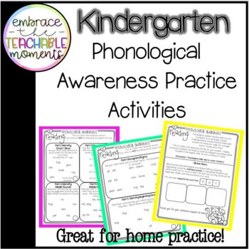 Preview of Phonological Awareness Listening Activities