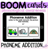 Phonological Awareness: Phoneme Addition: Boom Cards