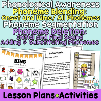 Preview of Phonological Awareness - Phoneme Blending - Phoneme Deletion