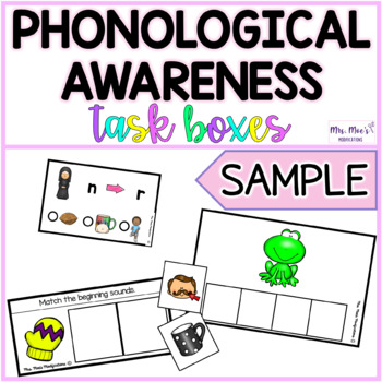 FREE Dollar Store Vocational Work Task Boxes with Visuals for Special Ed