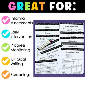 assessment phonological processes