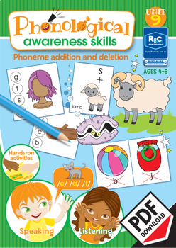 Preview of Phonological Awareness Skills – Unit 9 – Phoneme Addition and deletion
