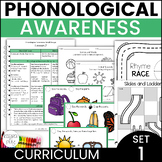 Phonological Awareness Curriculum Small Group Lessons and 