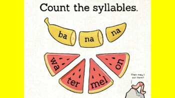 Preview of Phonological Awareness - Syllable Count!