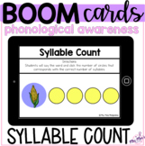 Phonological Awareness: Syllable Count: Boom Cards
