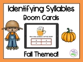 Phonological Awareness: Syllable Identification Boom Cards