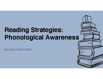 Preview of Phonological Awareness Teaching Guide