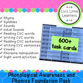 Phonological Awareness and Phonics Foundation Pack