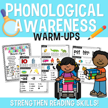 Preview of Phonological Awareness and Sight Word Warm Ups Science of Reading