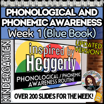 Preview of Phonological & Phonemic Awareness Lessons |Kindergarten| Heggerty Inspired