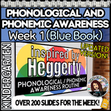 Phonological & Phonemic Awareness Lessons |Kindergarten| H