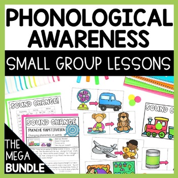 Preview of Phonological & Phonemic Awareness Science of Reading Small Group Lesson Plans